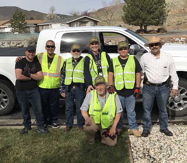 Storey County C.E.R.T volunteers