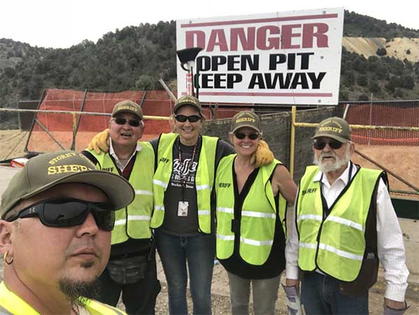 Storey County C.E.R.T volunteers